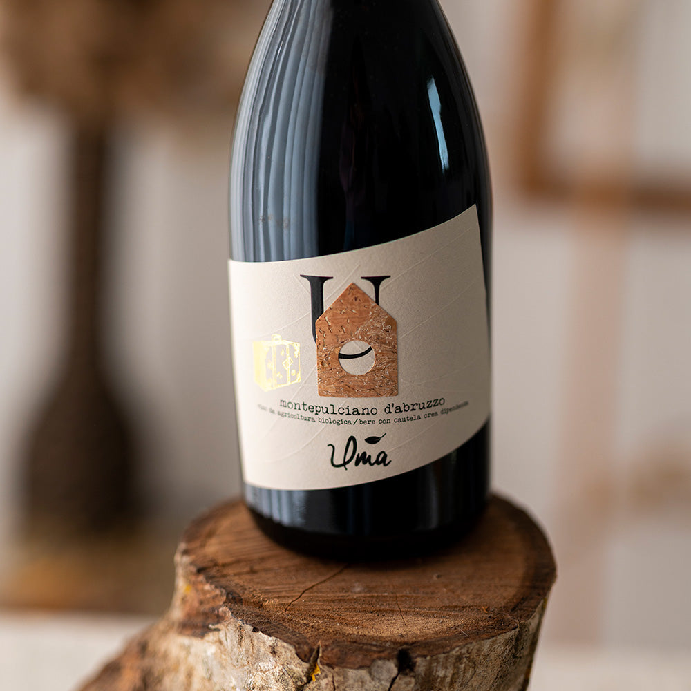Organic Montepulciano wine