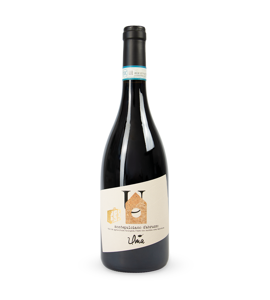 Organic Montepulciano d’Abruzzo DOC 2020 by UMA Casanatura